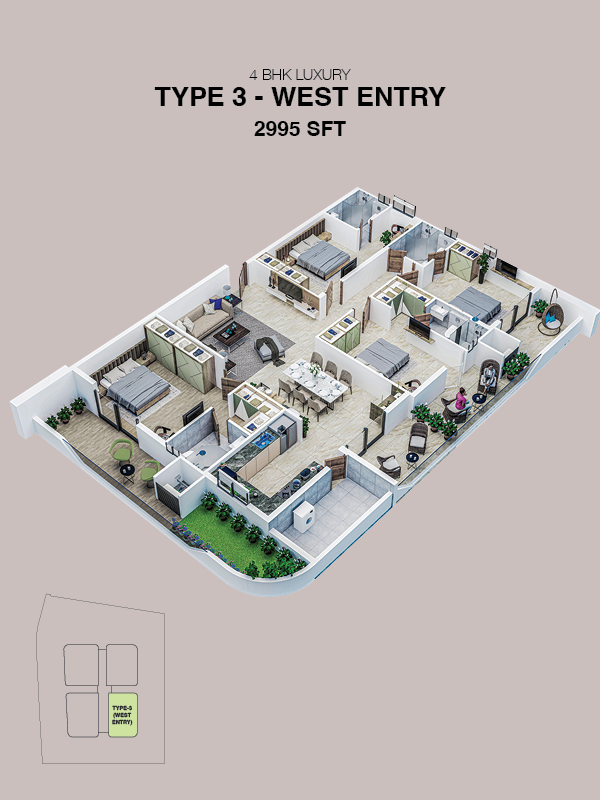 Krishnas Arena Floor Plan